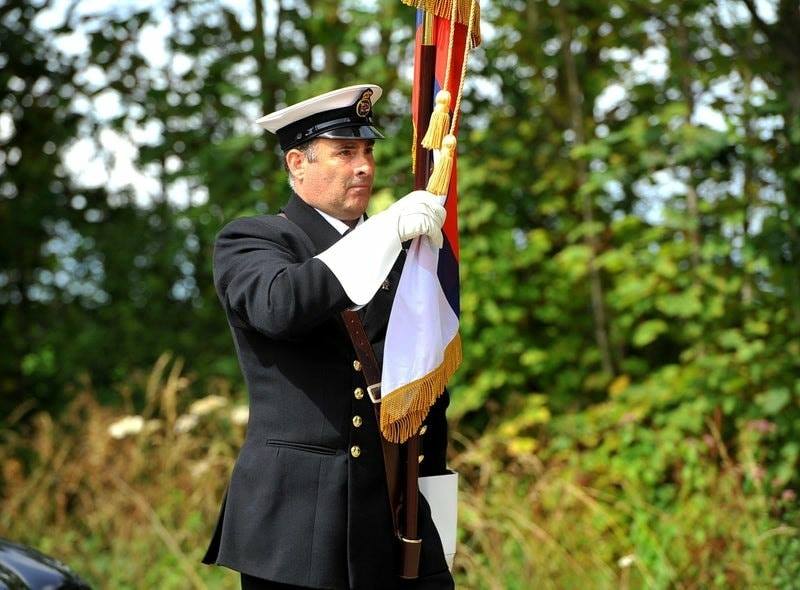 Mike Cole's funeral